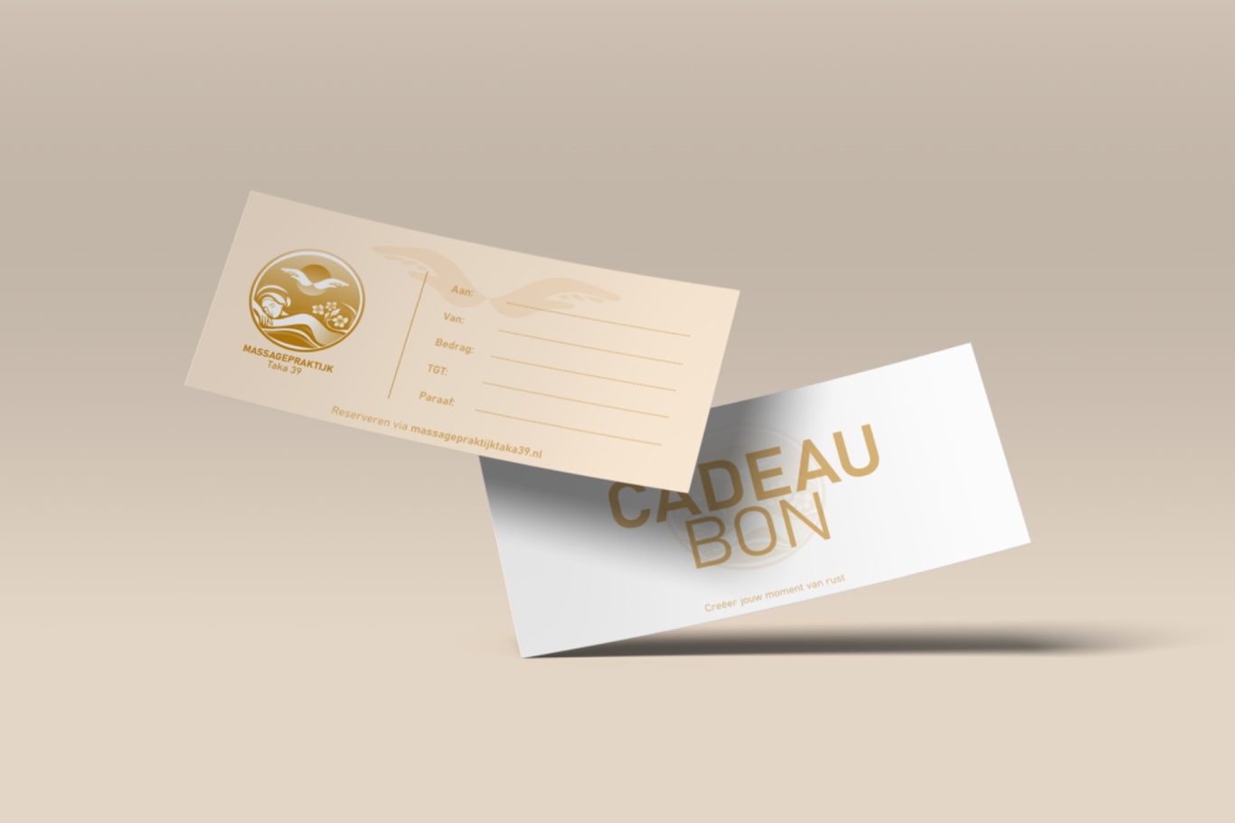 Grafisch ontwerp - cadeaubon